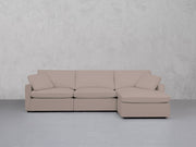 4-Seat Modular Chaise Sectional (Thin Arms) - 7th Avenue