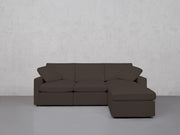 4-Seat Modular Chaise Sectional (Thin Arms) - 7th Avenue