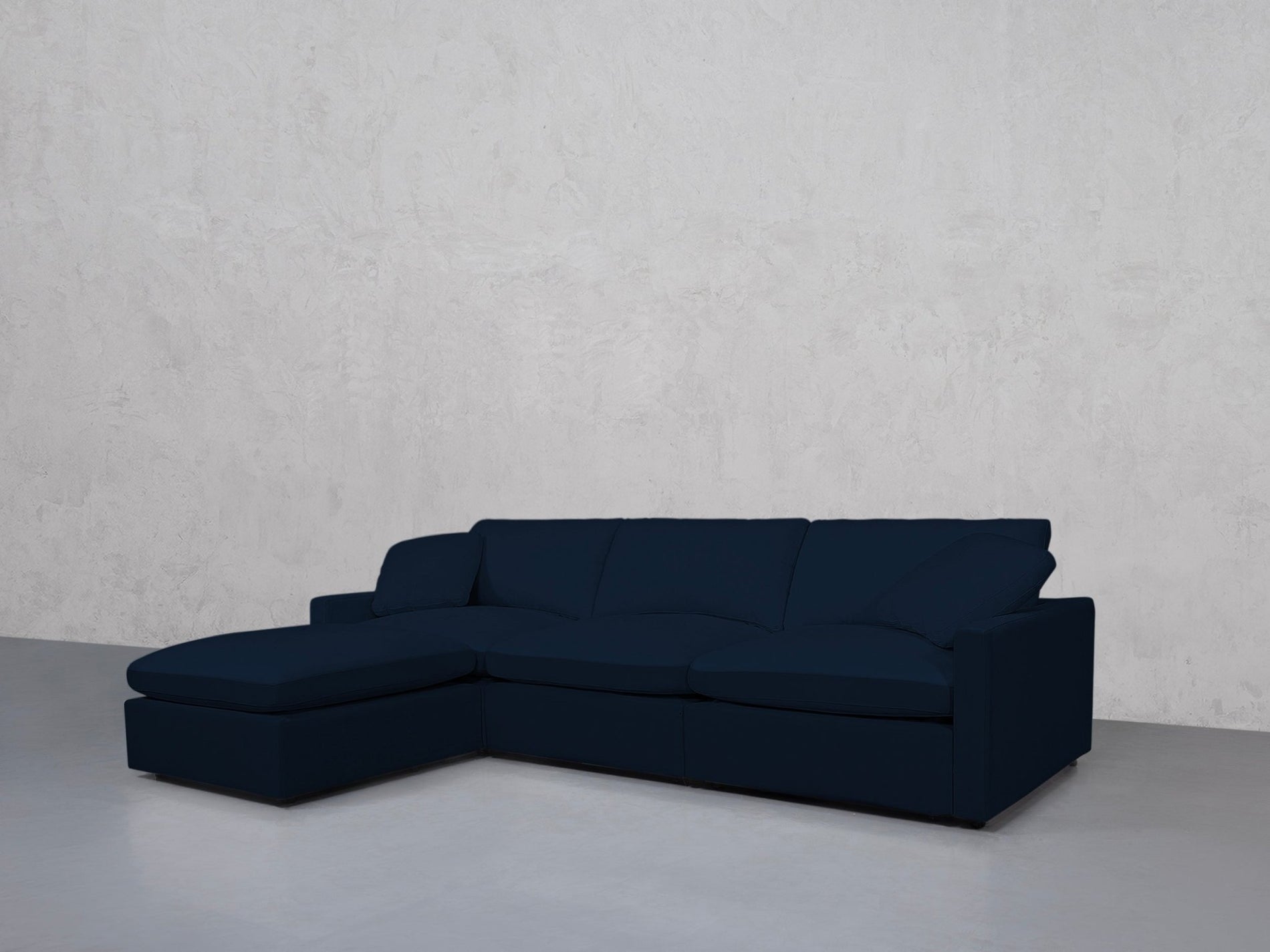 4-Seat Modular Chaise Sectional (Thin Arms) - 7th Avenue