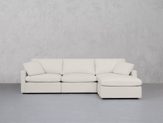 4-Seat Modular Chaise Sectional (Thin Arms) - 7th Avenue