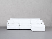 4-Seat Modular Chaise Sectional (Thin Arms) - 7th Avenue