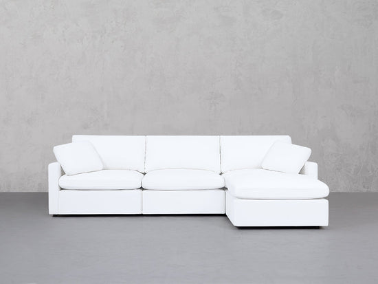 4-Seat Modular Chaise Sectional (Thin Arms) - 7th Avenue