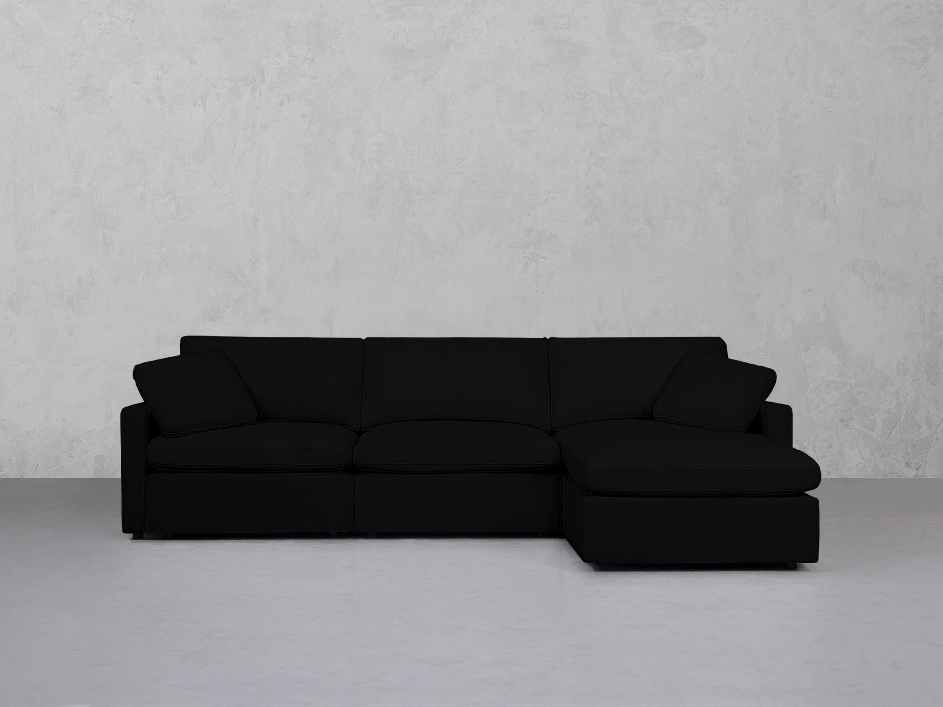 4-Seat Modular Chaise Sectional (Thin Arms) - 7th Avenue