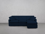 4-Seat Modular Chaise Sectional (Thin Arms) - 7th Avenue