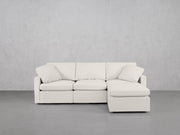 4-Seat Modular Chaise Sectional (Thin Arms) - 7th Avenue