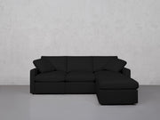 4-Seat Modular Chaise Sectional (Thin Arms) - 7th Avenue