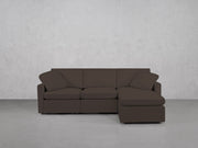 4-Seat Modular Chaise Sectional (Thin Arms) - 7th Avenue