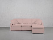 4-Seat Modular Chaise Sectional (Thin Arms) - 7th Avenue