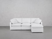4-Seat Modular Chaise Sectional (Thin Arms) - 7th Avenue