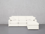 4-Seat Modular Chaise Sectional (Thin Arms) - 7th Avenue