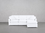 4-Seat Modular Chaise Sectional (Thin Arms) - 7th Avenue