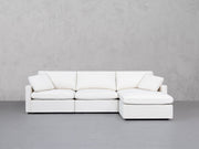 4-Seat Modular Chaise Sectional (Thin Arms) - 7th Avenue