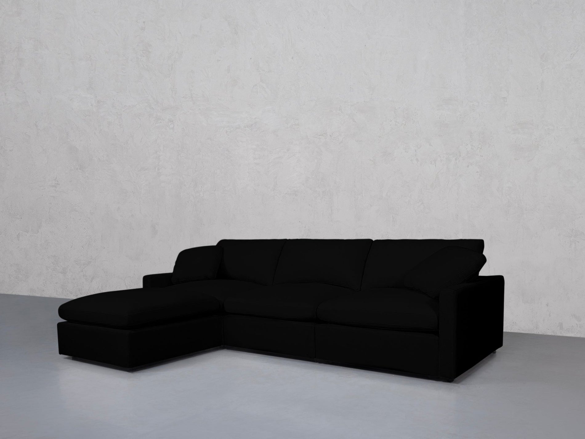 4-Seat Modular Chaise Sectional (Thin Arms) - 7th Avenue
