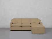 4-Seat Modular Chaise Sectional (Thin Arms) - 7th Avenue