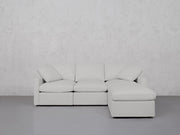 4-Seat Modular Chaise Sectional (Thin Arms) - 7th Avenue
