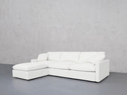 4-Seat Modular Chaise Sectional (Thin Arms) - 7th Avenue