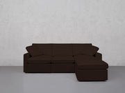 4-Seat Modular Chaise Sectional (Thin Arms) - 7th Avenue