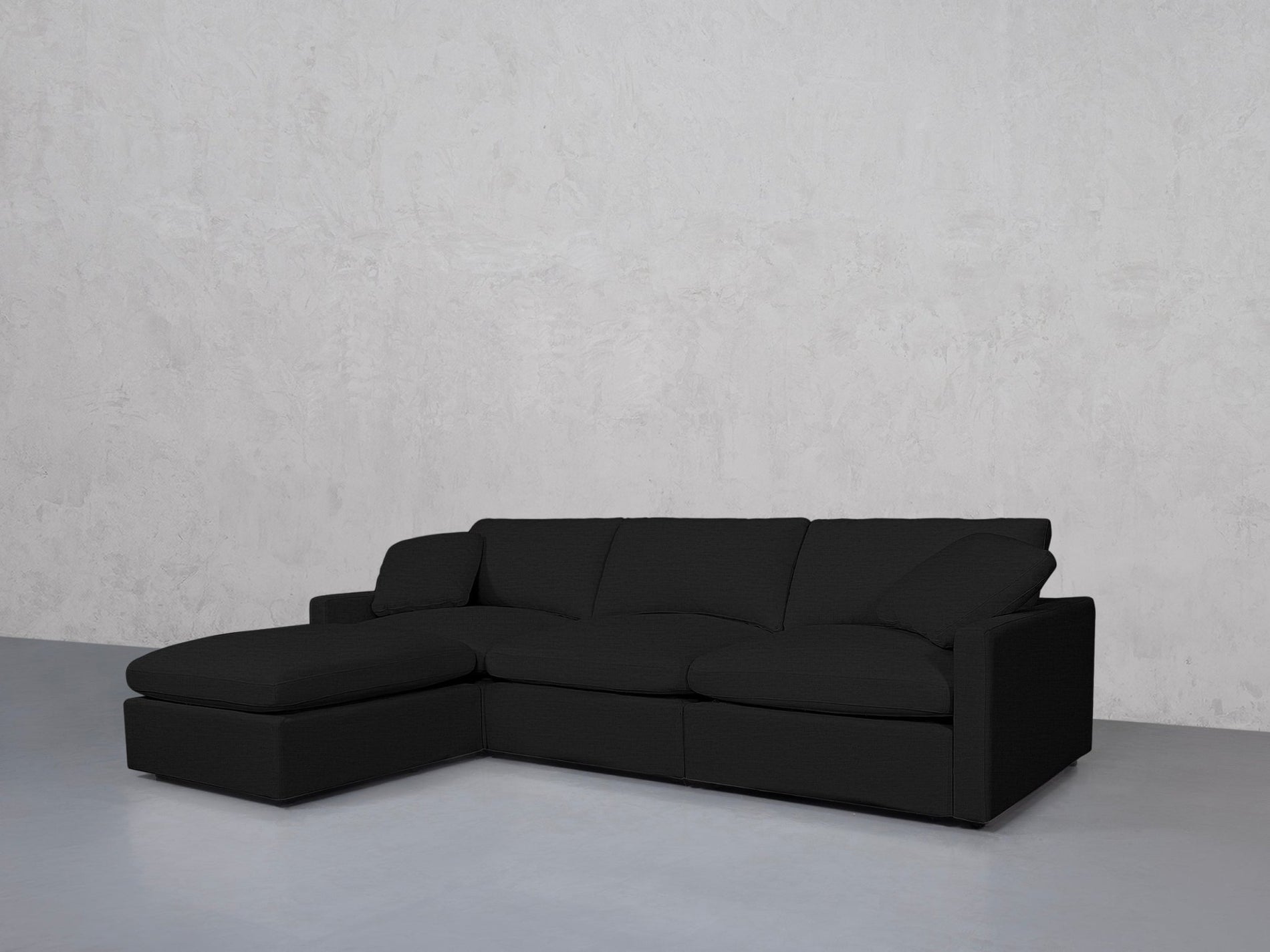 4-Seat Modular Chaise Sectional (Thin Arms) - 7th Avenue
