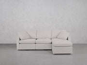 4-Seat Modular Chaise Sectional (Thin Arms) - 7th Avenue