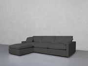 4-Seat Modular Chaise Sectional (Thin Arms) - 7th Avenue