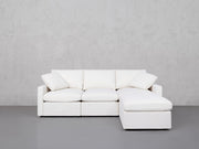 4-Seat Modular Chaise Sectional (Thin Arms) - 7th Avenue