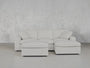 4 - Seat Modular Chaise Sectional with Ottoman - 7th Avenue