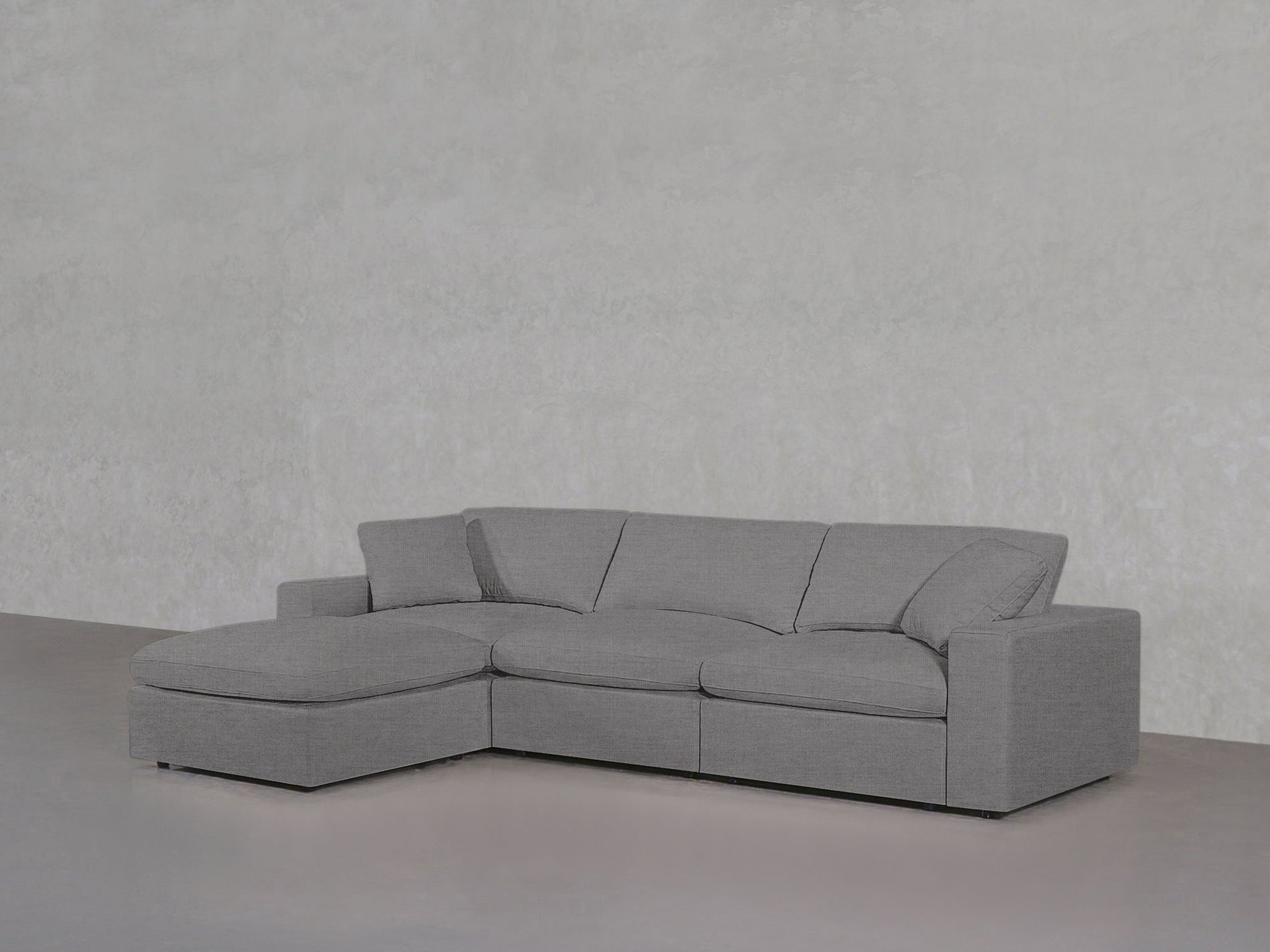 4-Seat Modular Chaise Sectional - Extra-Deep - 7th Avenue