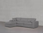 4-Seat Modular Chaise Sectional - Extra-Deep - 7th Avenue