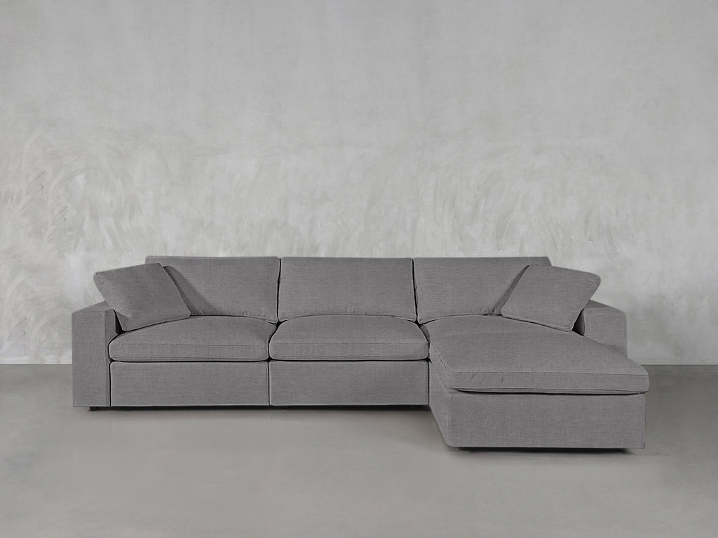 4-Seat Modular Chaise Sectional