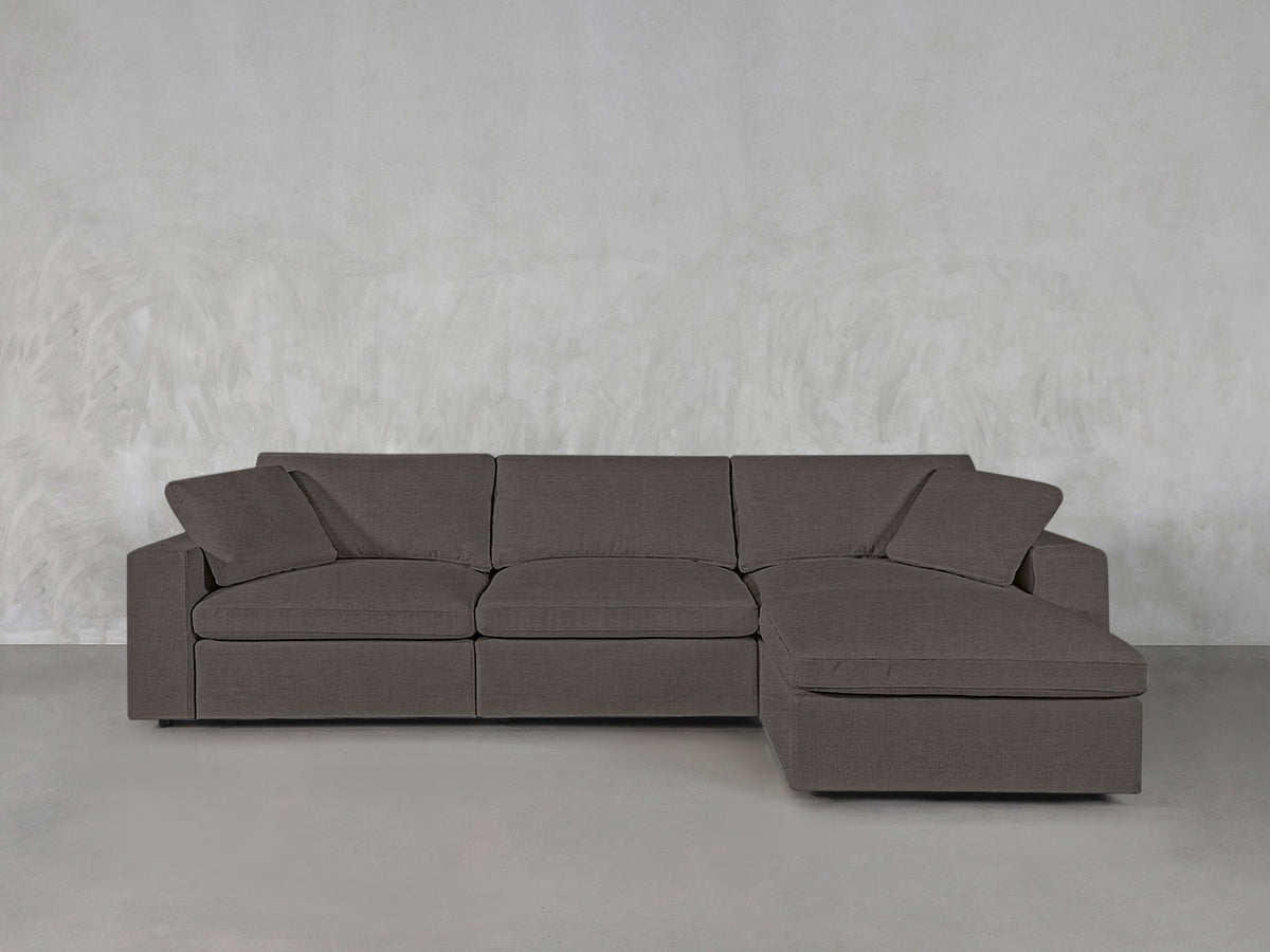 4-Seat Modular Chaise Sectional