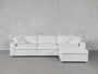 4-Seat Modular Chaise Sectional - 7th Avenue