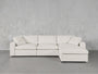 4-Seat Modular Chaise Sectional - 7th Avenue