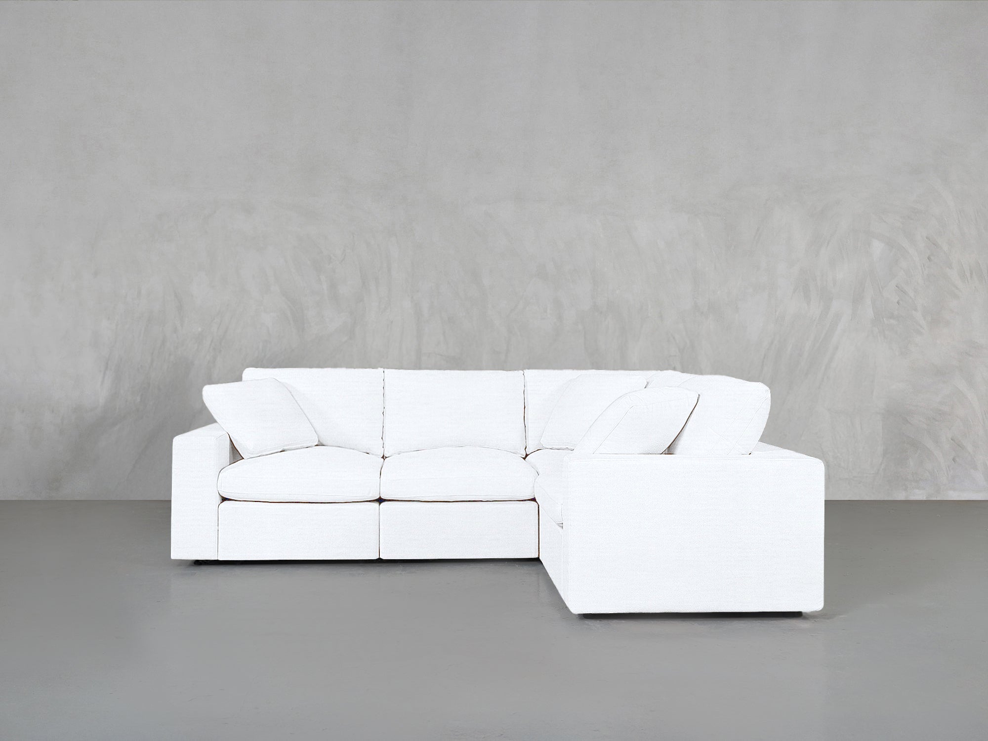 4 - Seat Modular Corner Right Sectional - 7th Avenue