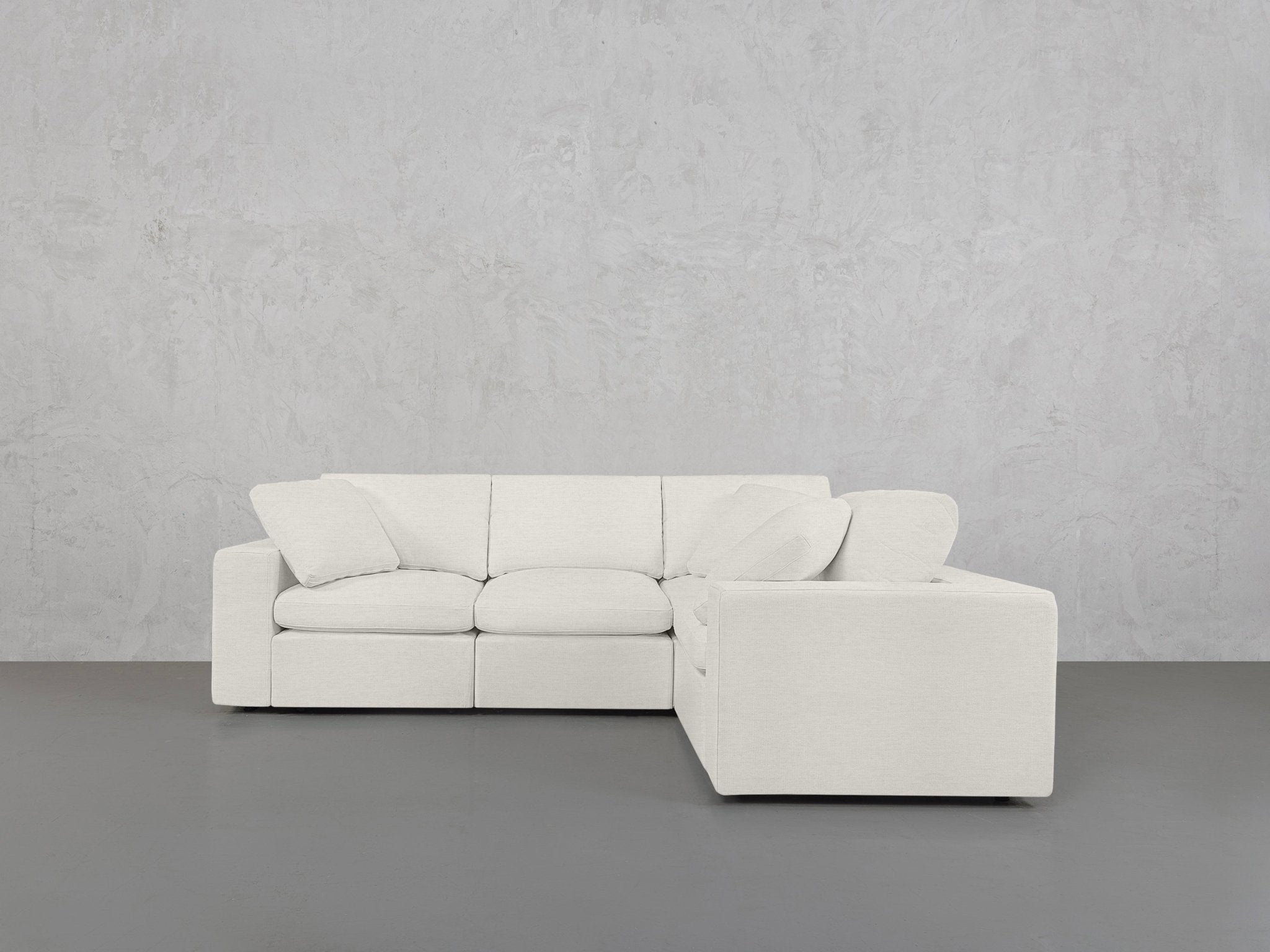 4 - Seat Modular Corner Right Sectional - 7th Avenue