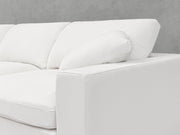 Chenille Alabaster White - Cushions - 7th Avenue