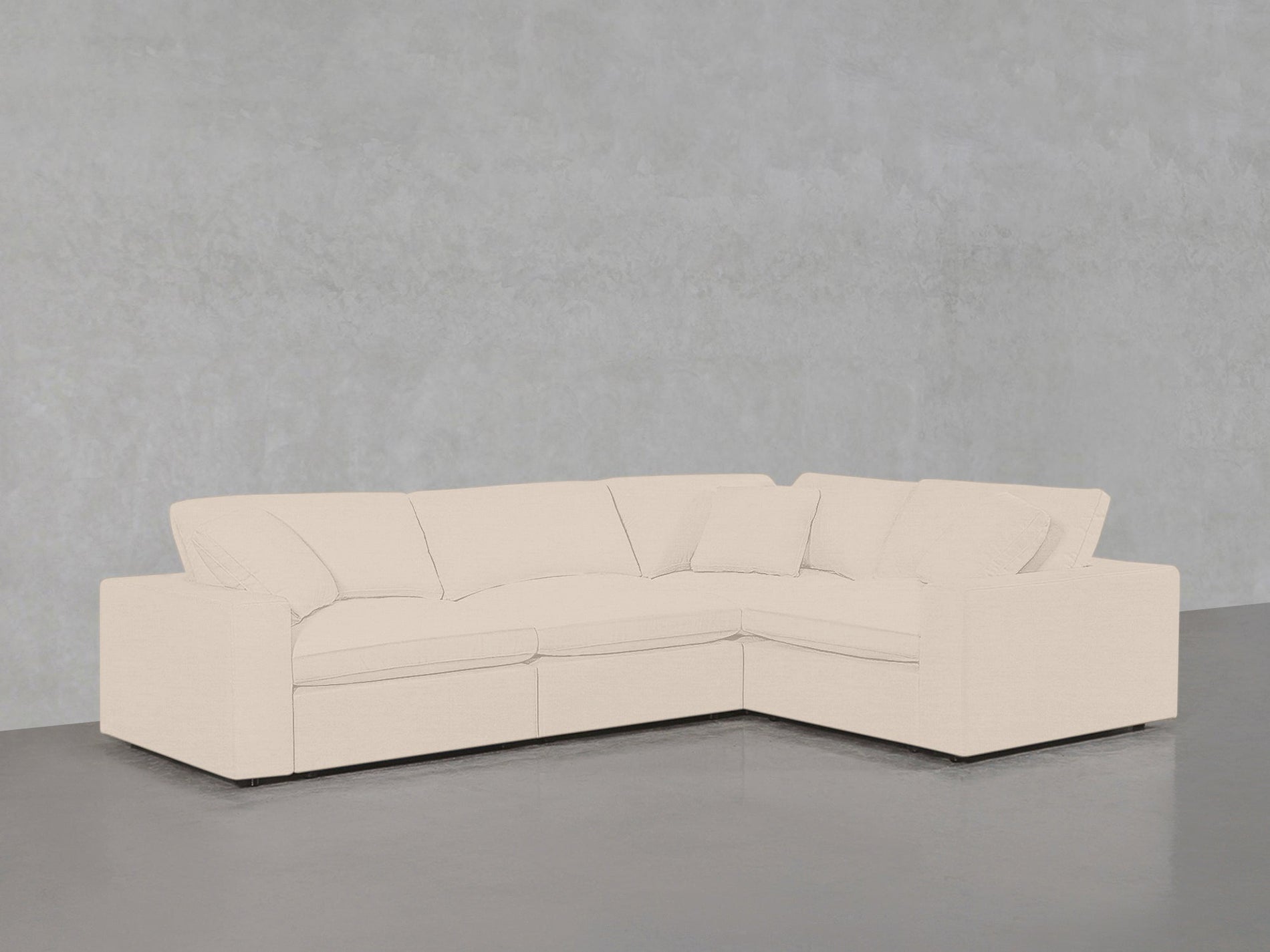 4 - Seat Modular Corner Right Sectional - 7th Avenue