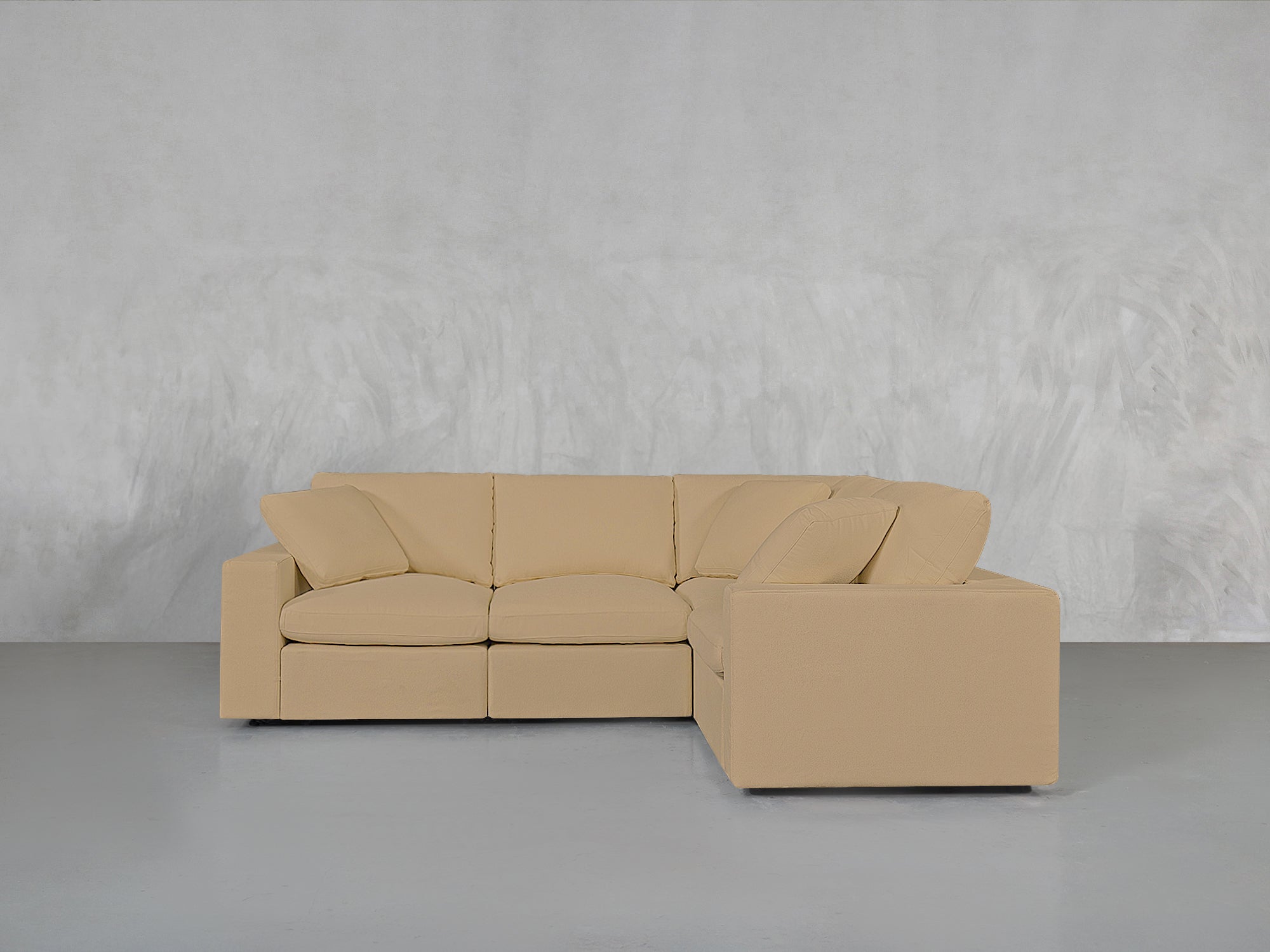 4 - Seat Modular Corner Right Sectional - 7th Avenue