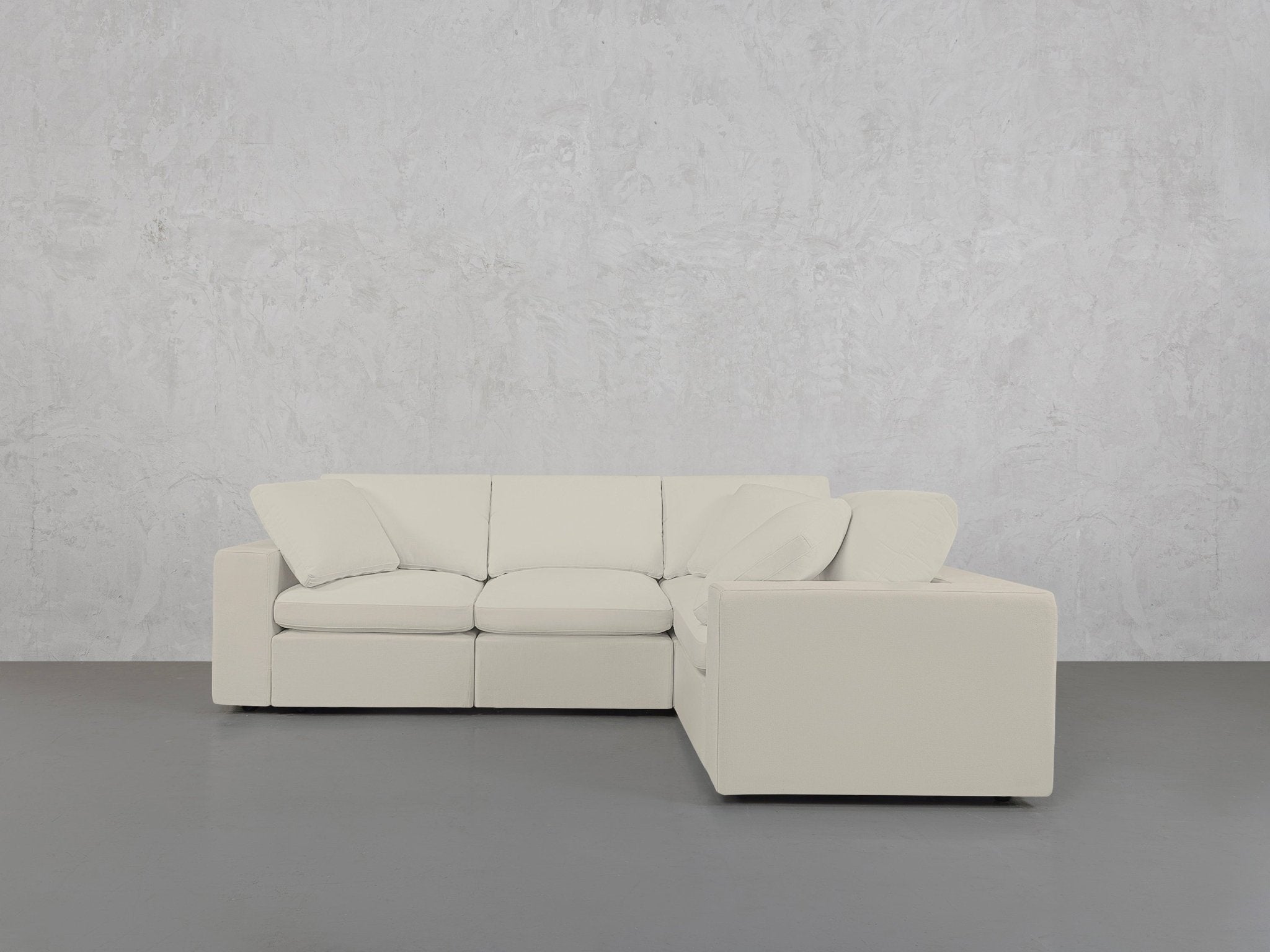 4 - Seat Modular Corner Right Sectional - 7th Avenue