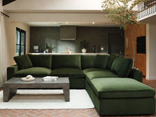 4 - Seat Modular Corner Right Sectional - 7th Avenue