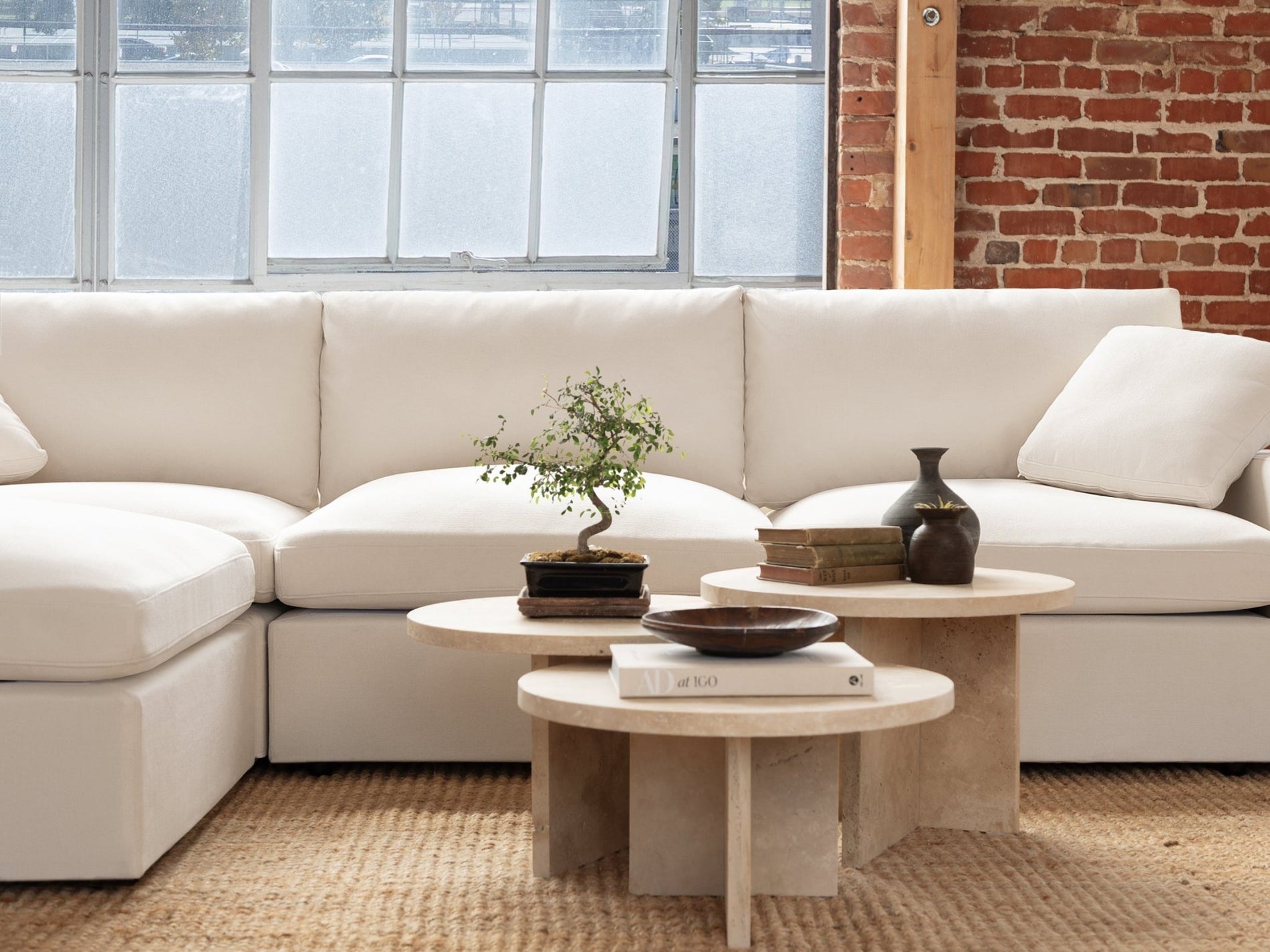 Chenille Alabaster White - LIfestyle 4 - 7th Avenue