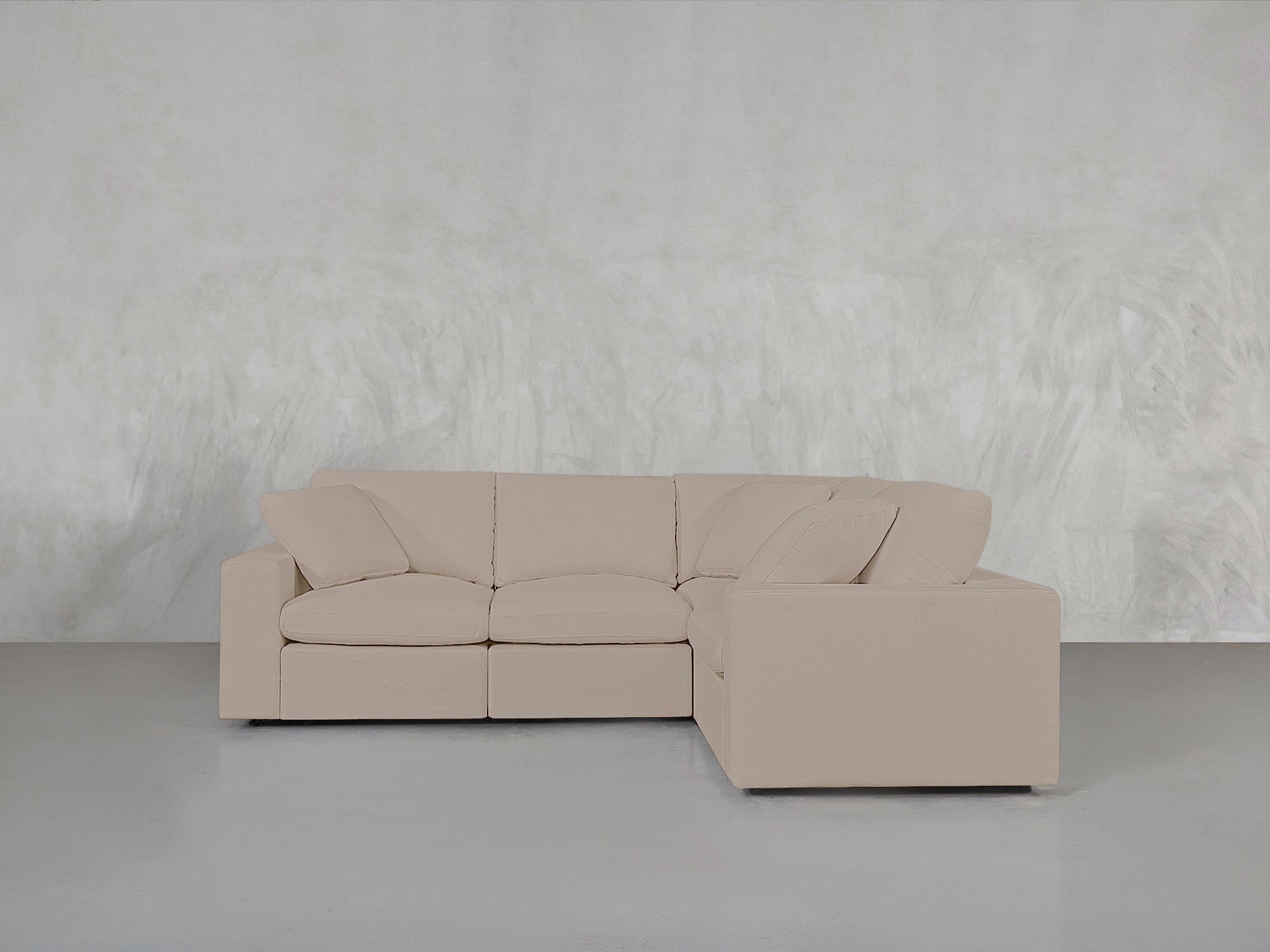 4 - Seat Modular Corner Right Sectional - 7th Avenue
