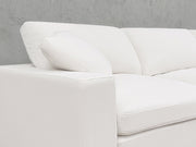 Chenille Alabaster White - Arms - 7th Avenue