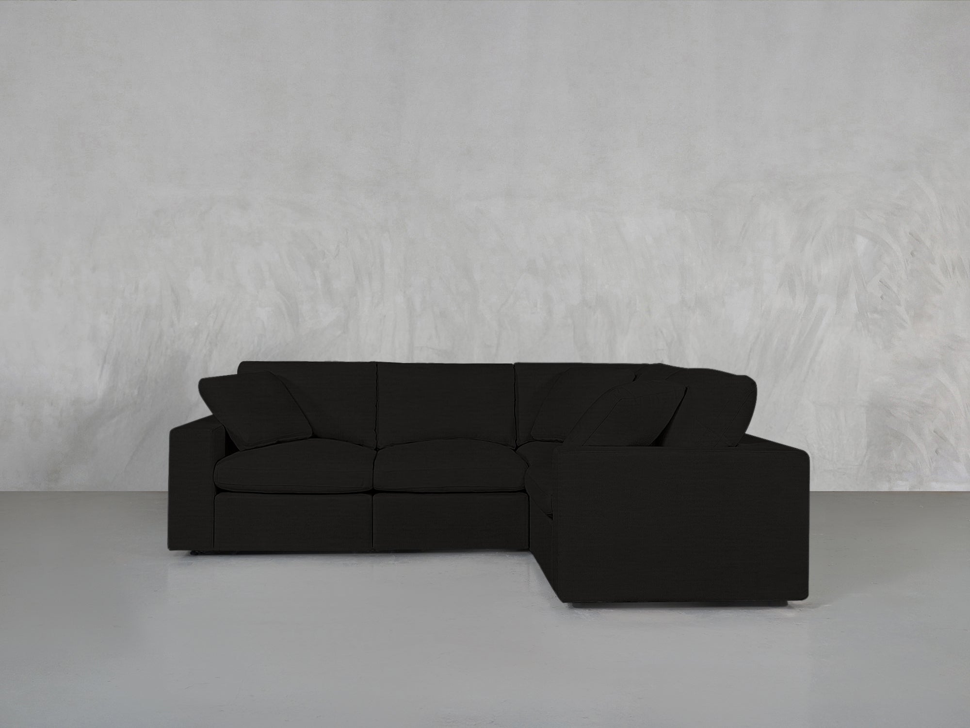 4 - Seat Modular Corner Right Sectional - 7th Avenue