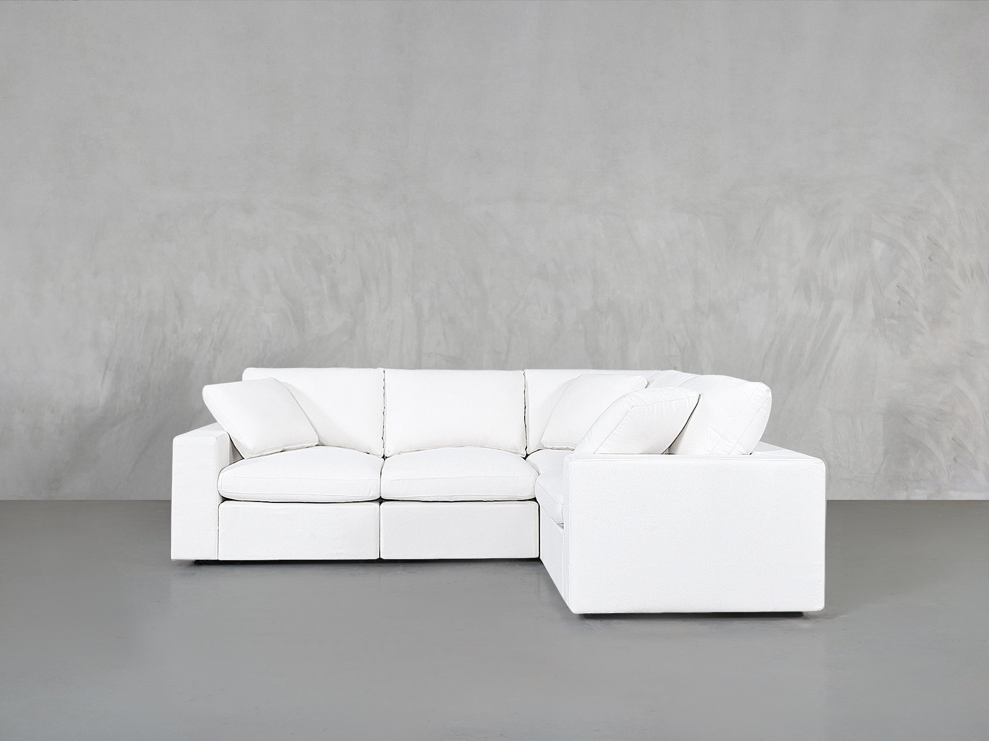 4 - Seat Modular Corner Right Sectional - 7th Avenue