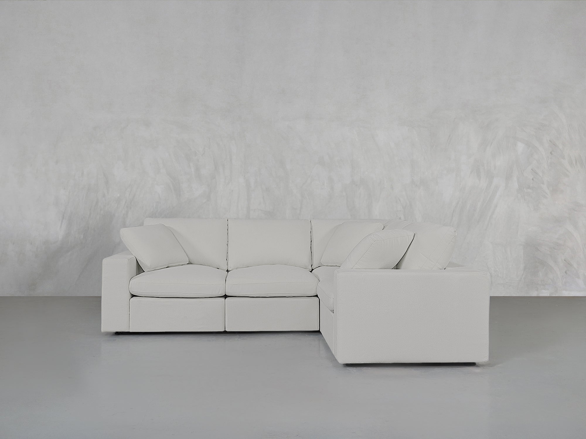 4 - Seat Modular Corner Right Sectional - 7th Avenue