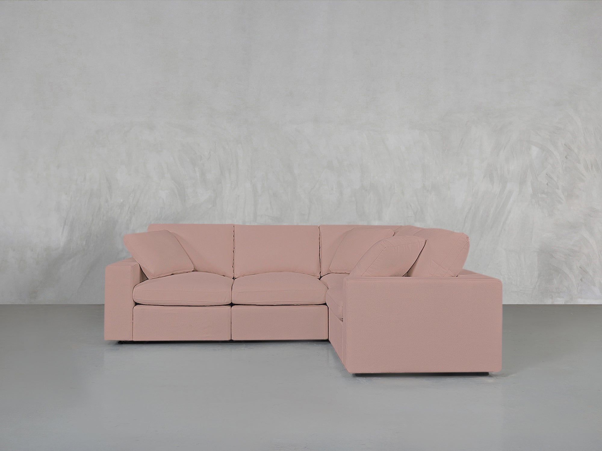 4 - Seat Modular Corner Right Sectional - 7th Avenue