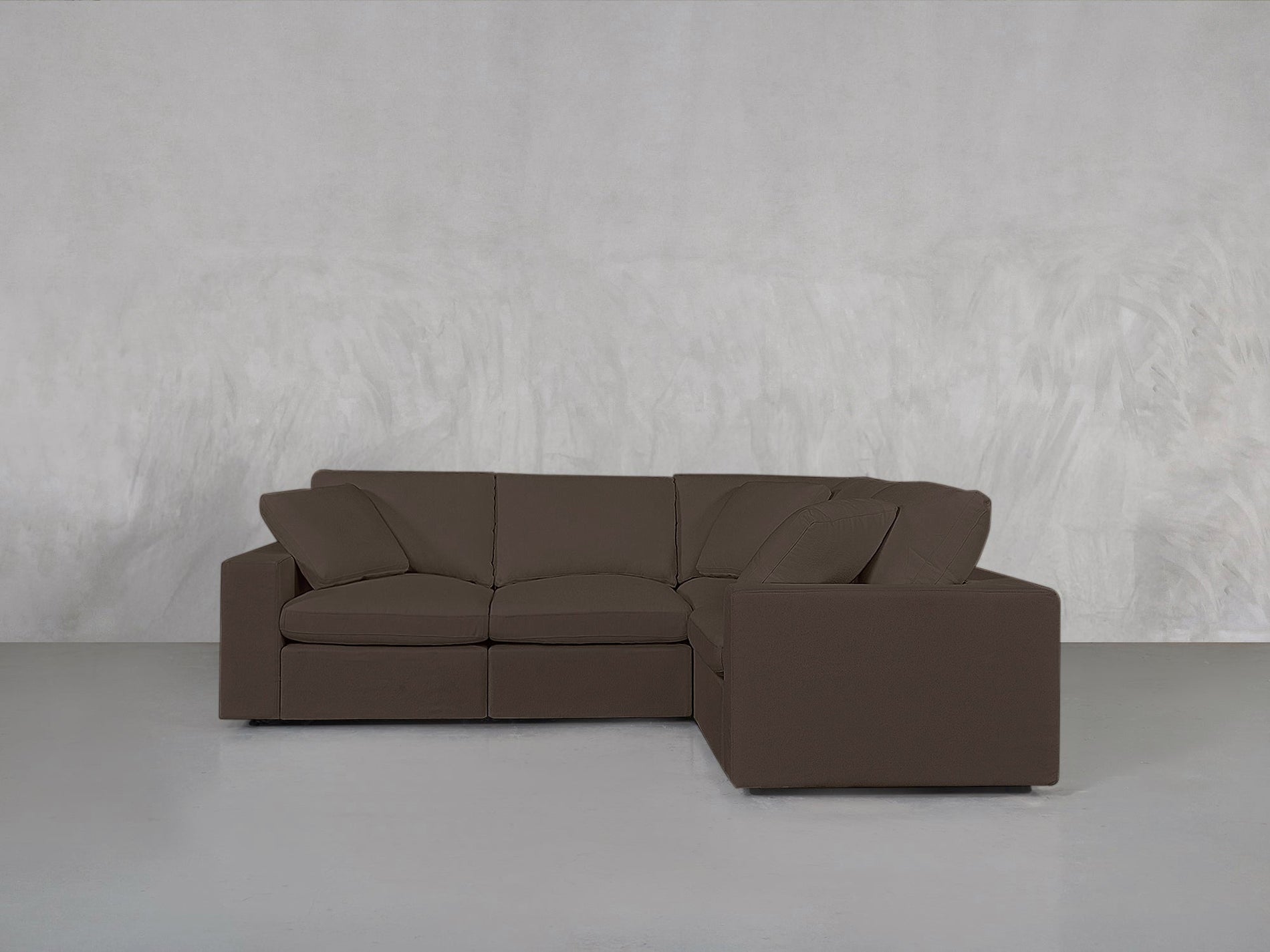 4 - Seat Modular Corner Right Sectional - 7th Avenue