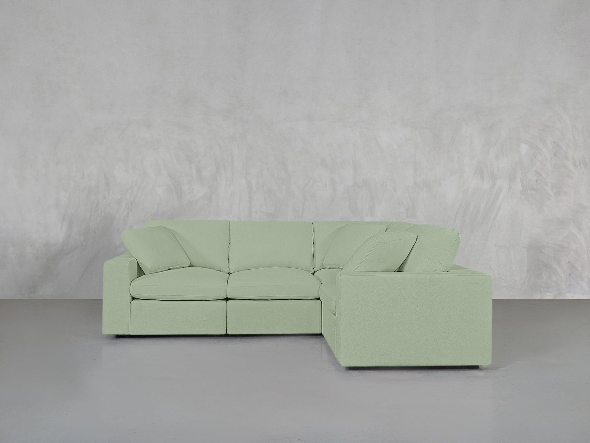 4-Seat Modular Corner Right Sectional - 7th Avenue