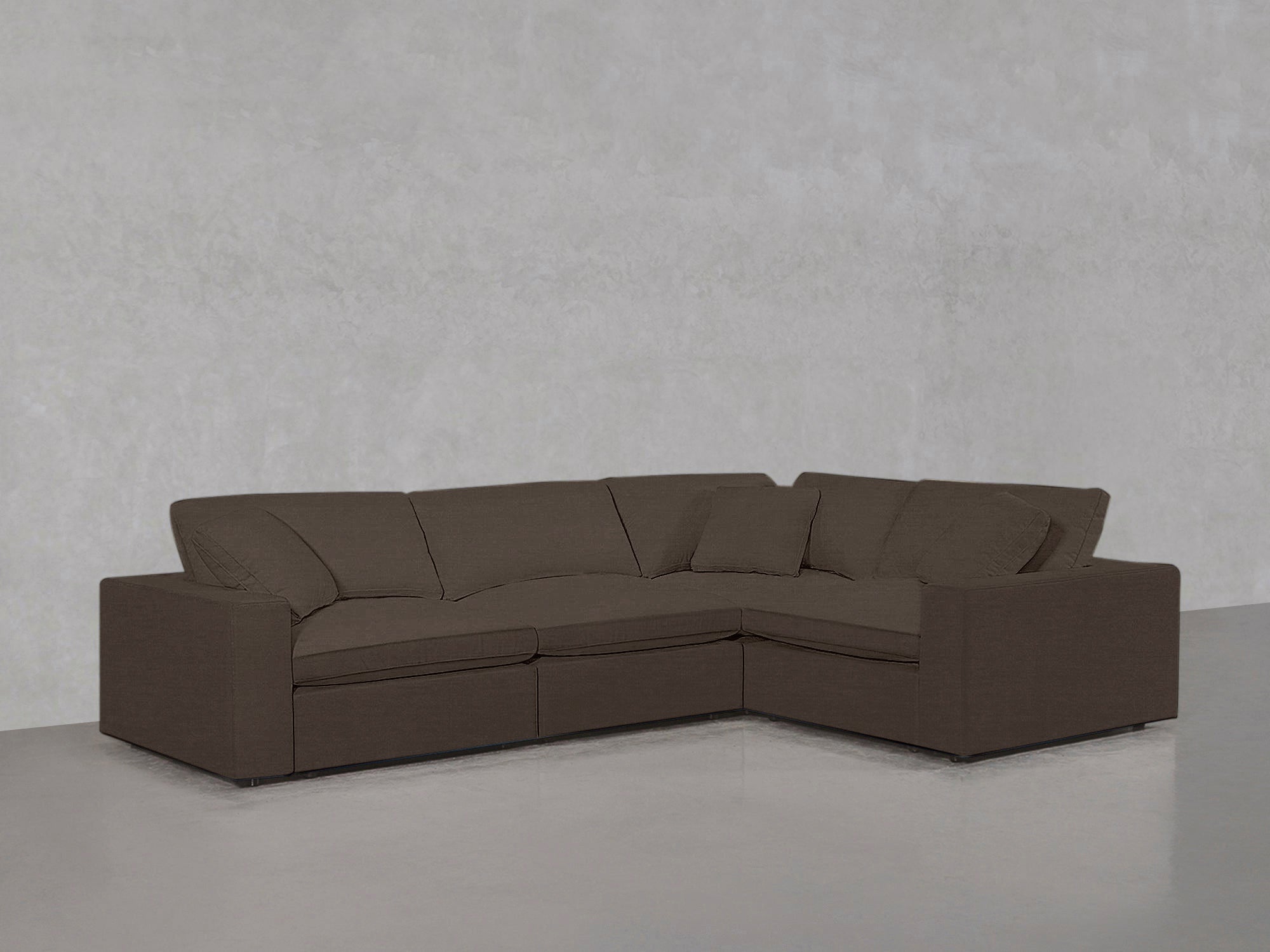 4 - Seat Modular Corner Right Sectional - 7th Avenue