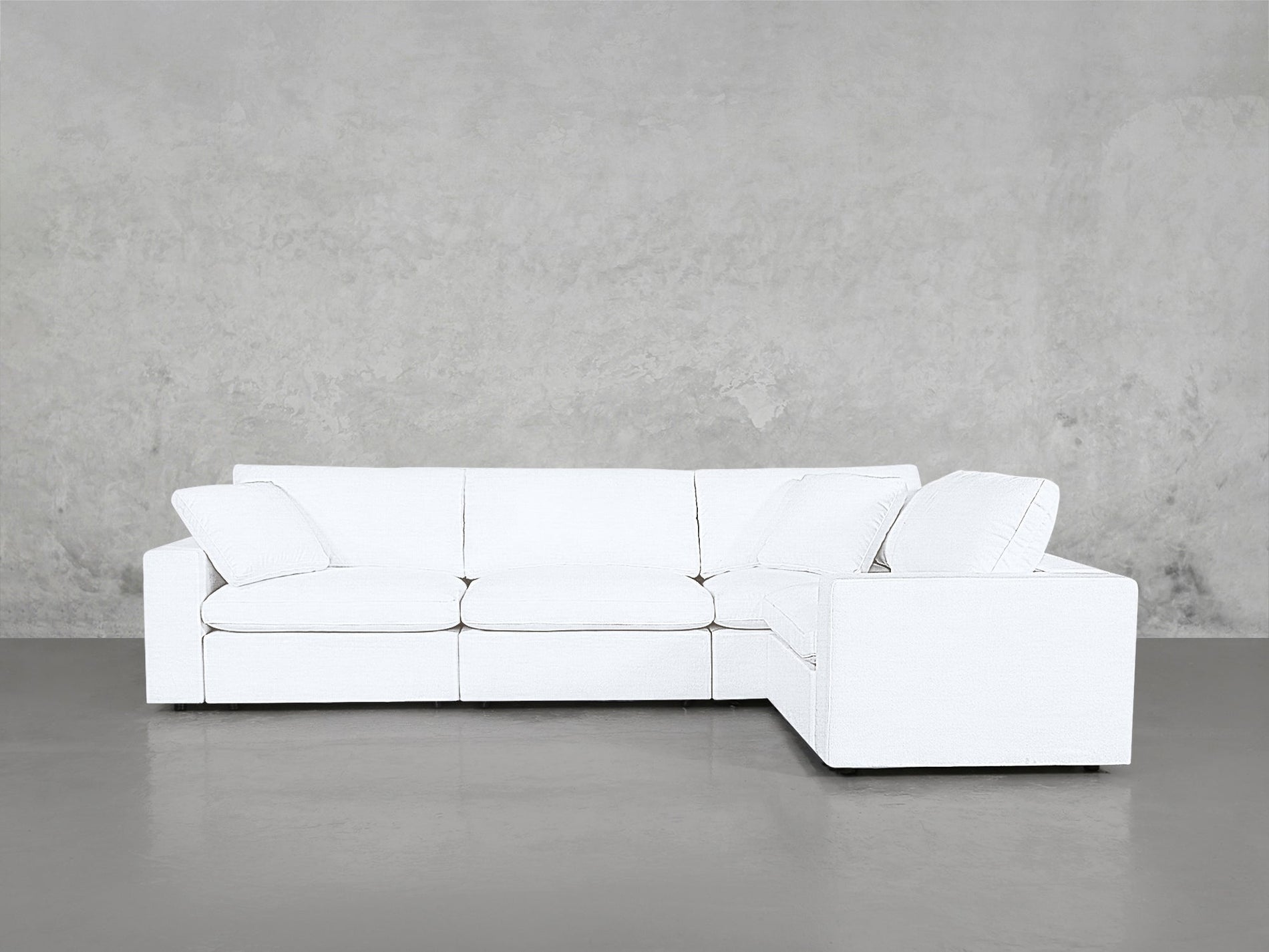 4 - Seat Modular Corner Right Sectional - 7th Avenue